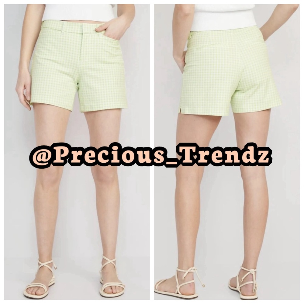 📦 Old Navy High-Waisted Pixie Trouser Shorts 5” Inseam Plus Size 22
